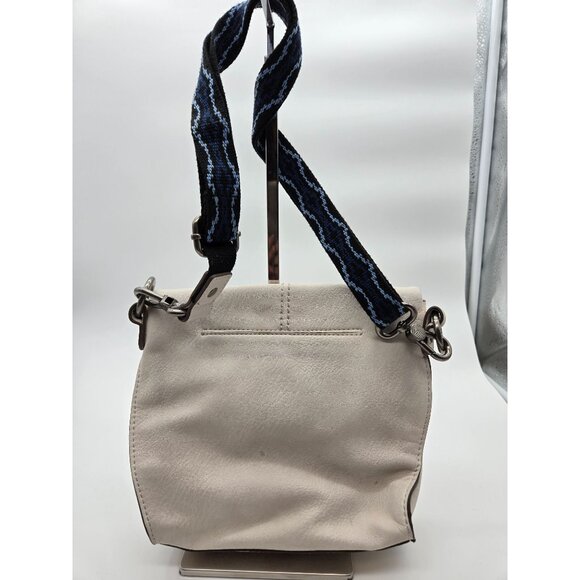 the sak Deena Leather Cream Zip Flap Crossbody w/Camera Strap - Picture 3 of 9